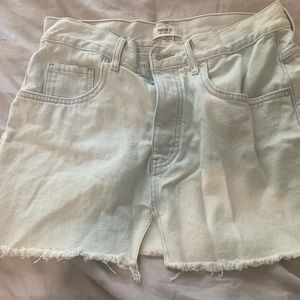 Hollister jean skirt